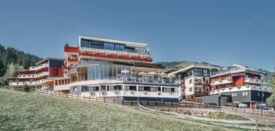 Das Gebäude in dem sich das Hotel befindet