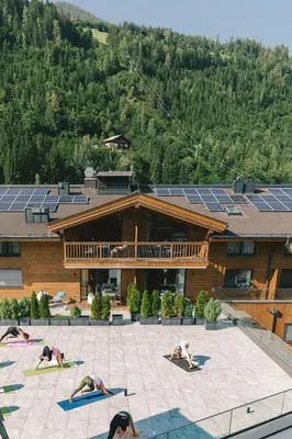 Naturlandschaft in der Nähe des Aparthotels