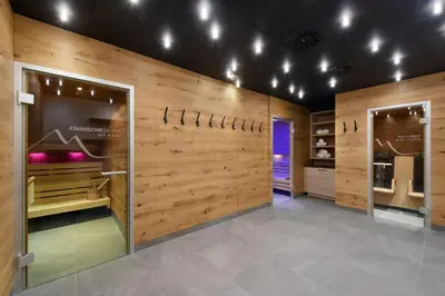 Spa und/oder Wellnesseinrichtungen in der Unterkunft Venediger Lodge