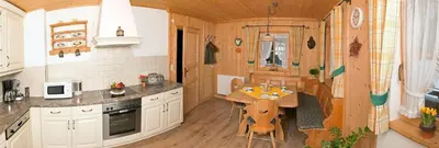 Küche/Küchenzeile in der Unterkunft Landhaus Schiestl