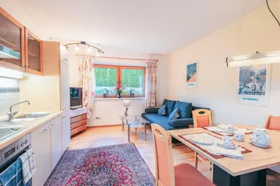 Küche/Küchenzeile in der Unterkunft Haus Sandra