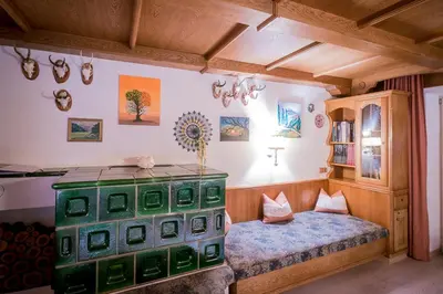 Ein Bett oder Betten in einem Zimmer der Unterkunft Haus Schennach