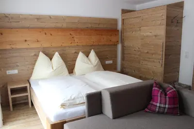 Ein Bett oder Betten in einem Zimmer der Unterkunft Pension Michael