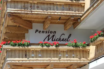 Grundriss der Unterkunft Pension Michael