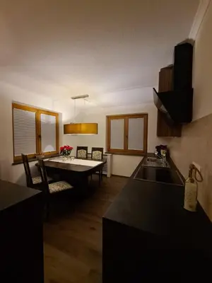 Ein Sitzbereich in der Unterkunft Ferienwohnung Huber