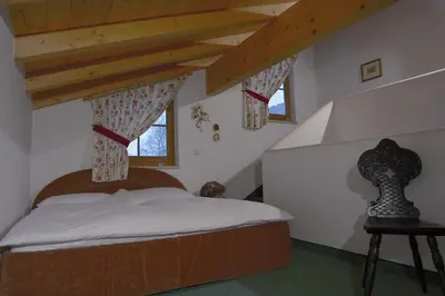 Ein Bett oder Betten in einem Zimmer der Unterkunft Appartement Chalet Claudia