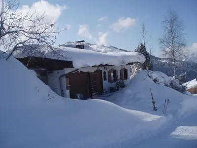 Ferienhaus Soregina im Winter