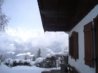 Ferienhaus Soregina im Winter