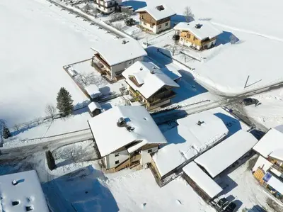 Apartment in Wald near Krimml Waterfalls im Winter