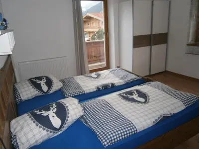 Ein Bett oder Betten in einem Zimmer der Unterkunft Ferienhaus Spitaler