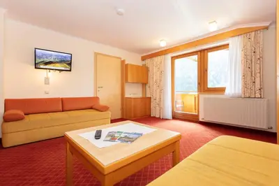 Ein Bett oder Betten in einem Zimmer der Unterkunft Appartement Schöne Aussicht