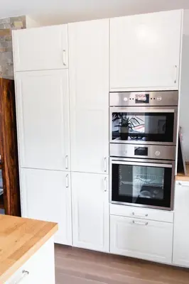Küche/Küchenzeile in der Unterkunft Haus Lärchenau
