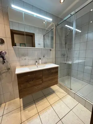 Ein Badezimmer in der Unterkunft Ferienwohnungen Hochfilzer