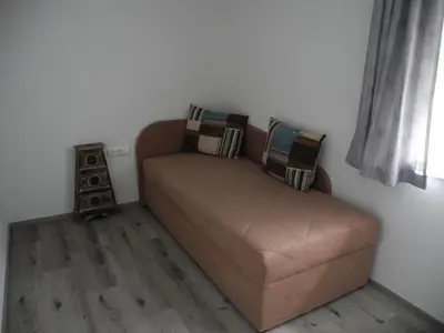 Ein Sitzbereich in der Unterkunft Ferienwohnung Fill