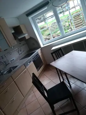 Küche/Küchenzeile in der Unterkunft Ferienwohnung Zechner