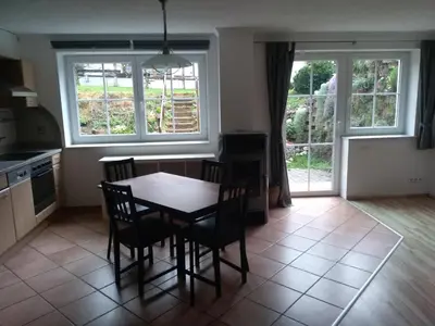 Küche/Küchenzeile in der Unterkunft Ferienwohnung Zechner