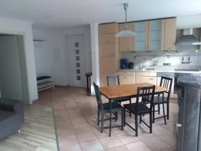 Küche/Küchenzeile in der Unterkunft Ferienwohnung Zechner