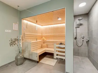 Ein Badezimmer in der Unterkunft Chalet in Krimml near Zillertal Ski Arena