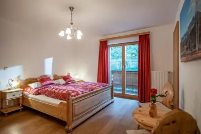 Ein Bett oder Betten in einem Zimmer der Unterkunft Grillinghof