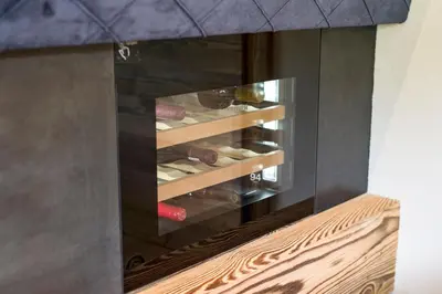 Ein Etagenbett oder Etagenbetten in einem Zimmer der Unterkunft Apartment Enzian