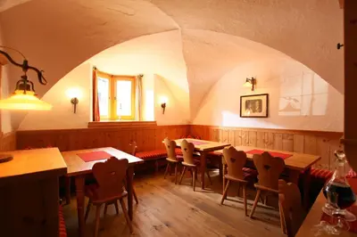 Ein Sitzbereich in der Unterkunft Stöcklbauer Kirchberg in Tirol