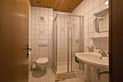 Ein Badezimmer in der Unterkunft Appartements Staudacher