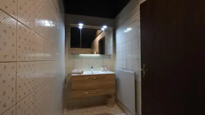 Ein Badezimmer in der Unterkunft Haus Pöll