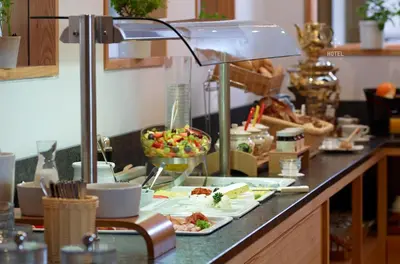 Essen im Hotel oder in der Nähe