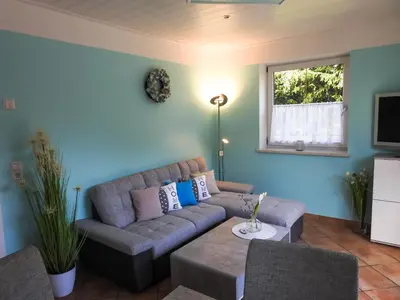 TV/Unterhaltungsangebot in der Unterkunft Ferienwohnung Julia