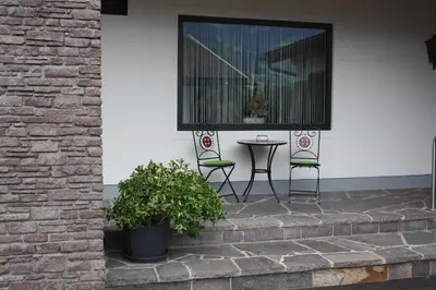 Ein Balkon oder eine Terrasse in der Unterkunft Ferienhaus Penz