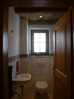 Ein Badezimmer in der Unterkunft Landhaus Huber