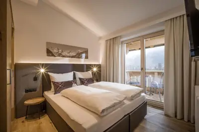 Ein Bett oder Betten in einem Zimmer der Unterkunft Haus Kreidl
