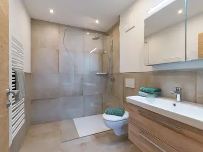 Ein Badezimmer in der Unterkunft Appartement Strasser