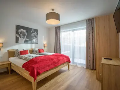 Ein Bett oder Betten in einem Zimmer der Unterkunft Appartement Strasser