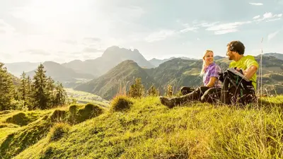 Naturlandschaft in der Nähe der Ferienwohnung