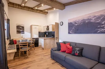 Küche/Küchenzeile in der Unterkunft Chalet Tirol