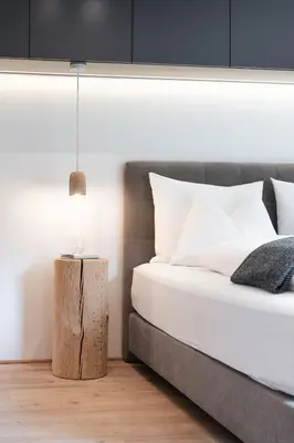 Ein Bett oder Betten in einem Zimmer der Unterkunft MOOS