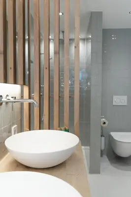 Ein Badezimmer in der Unterkunft MOOS