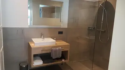 Ein Badezimmer in der Unterkunft Appartement Mountainview