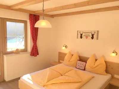 Ein Bett oder Betten in einem Zimmer der Unterkunft Wöscherhof