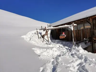 Tradlhof im Winter