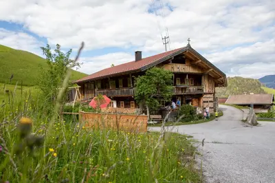 Naturlandschaft in der Nähe des Ferienhauses