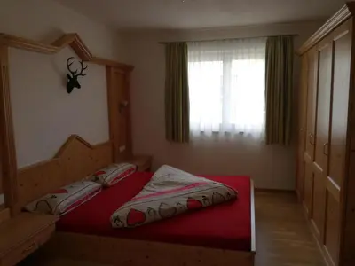Ein Bett oder Betten in einem Zimmer der Unterkunft Ferienwohnung Lechner Daniel