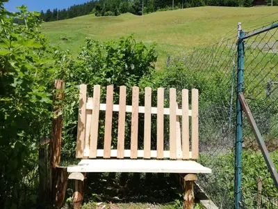 Ein Garten an der Unterkunft Ferienwohnung Spitaler Unterkofler