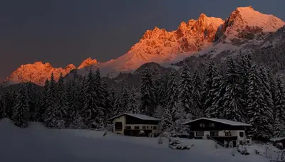 Appartement Wörgötter Astrid und Sepp im Winter