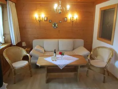 Ein Sitzbereich in der Unterkunft Appartement Wörgötter Astrid und Sepp