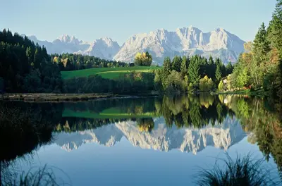 Naturlandschaft in der Nähe der Ferienwohnung