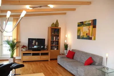TV/Unterhaltungsangebot in der Unterkunft Deluxe Apartment Bergsicht - Kirchberg Center