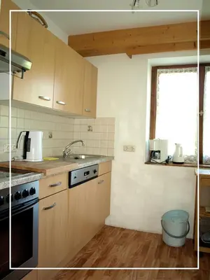 Küche/Küchenzeile in der Unterkunft Alpen Chalet ELLMAU Zentrum