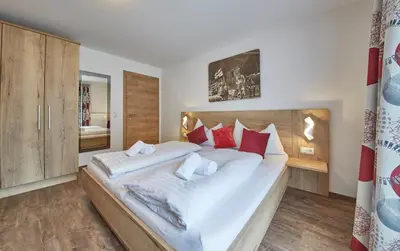 Ein Bett oder Betten in einem Zimmer der Unterkunft Holiday Lodge Fürst